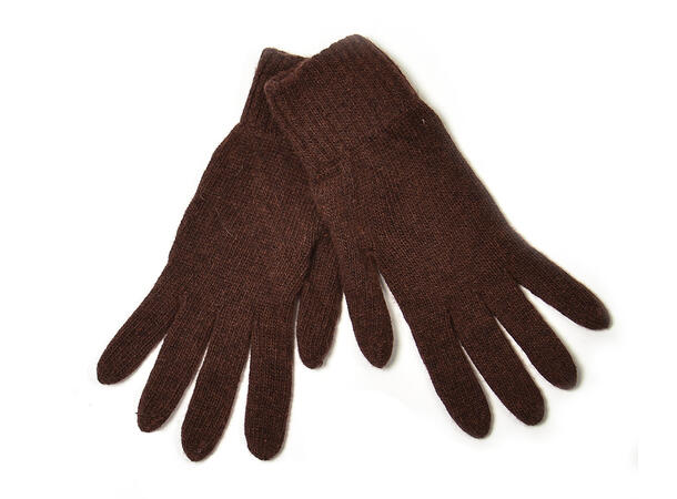 Dame vante ull/cashmir burgunder Høst 